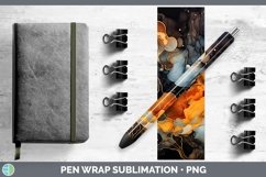 GorgeousNeon Splash Pen Wrap design.