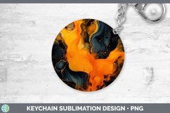 GorgeousNeon Splash Keychain design.