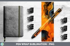 GorgeousNeon Splash Pen Wrap design.
