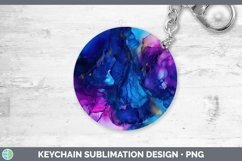 GorgeousNeon Splash Keychain design.