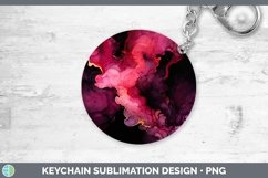 GorgeousNeon Splash Keychain design.
