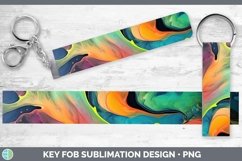 GorgeousNeon Splash Key Fob design.