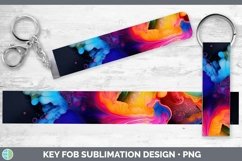 GorgeousNeon Splash Key Fob design.