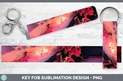 GorgeousNeon Splash Key Fob design.