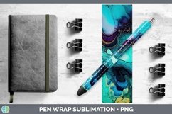 GorgeousNeon Splash Pen Wrap design.