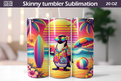 Tropical Sunset Animals Tumbler Wrap | Summer Tumbler Bundle Product Image 25