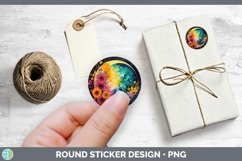GorgeousNeon Stickers design.