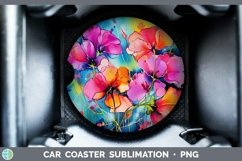 GorgeousNeon Car Coaster design.