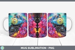 GorgeousNeon Mug Wrap design.