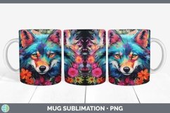 GorgeousNeon Mug Wrap design.