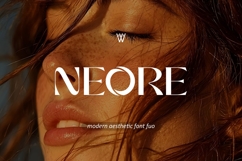 NEORE Futuristic Luxury Display Font Pairings Product Image 1