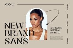 NEORE Futuristic Luxury Display Font Pairings Product Image 7