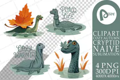 Nessie Autumn Pond Sublimation Product Image 1