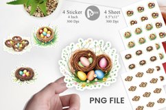 Nests with Eggs Sticker Product Image 1