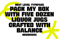 Neubricks - Bold Sans Serif Font Product Image 8