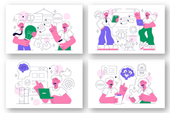 10 Neurodiversity in Workplace Illustration Product Image 2