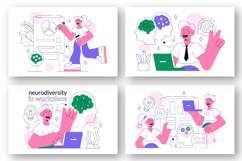 10 Neurodiversity in Workplace Illustration Product Image 3