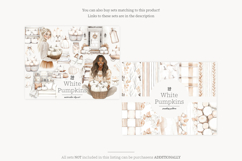 GlamArtZhanna, White Pumpkins png, Pumpkins clipart, Neutral Pumpkins png, Neutral autumn png, Neutral fall clipart, autumn clipart, Rustic autumn png, autumn girl clipart, Pumpkins girl png, White autumn png, Soft autumn png, Cozy autumn clipart, Cozy ho