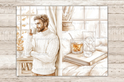 GlamArtZhanna, Neutral Autumn Junk Journal Pages, Pumpkins Junk Journal Paper, Cozy Fall Digital Collage Sheet, White Pumpkins Scrapbook Kit, American Woman Junk Journal Kit, Autumn Girl Journal Card, Cozy Home Journaling Pages, Fall Ephemera Pages, Autum