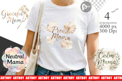 Neutral Boho Mama Sublimation Product Image 1