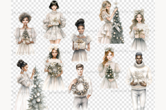 GlamArtZhanna, Christmas clipart, Christmas clip art, Winter clipart, Winter clip art, Gold Christmas png, Neutral Christmas, Gray Christmas png, Holiday clipart, Holiday clip art, Xmas clipart, Christmas Ornaments, Christmas girl png, Blush Christmas png