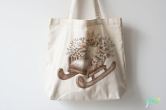 Neutral Christmas Clipart Sublimation Product Image 6