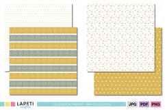 Nativity themed scrapbooking papers for holiday crafting