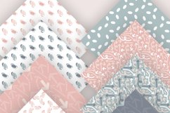 Neutral Color Seamless Patterned Digital Papers PNG files