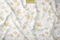 Neutral Flower Seamless Pattern Product Image 1