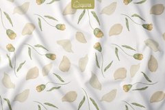 Neutral Flower Seamless Pattern Product Image 1