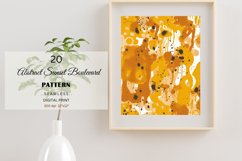 Abstract Seamless Paper Sunset Colors | Orange Digital Paper Product Image 4