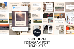 Canva Neutral Instagram Post Template Product Image 10