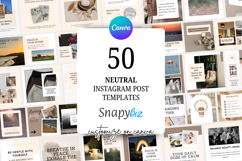 Canva Neutral Instagram Post Template Product Image 7