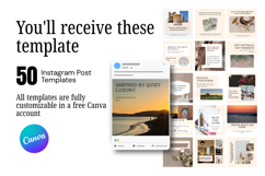 Canva Neutral Instagram Post Template Product Image 3