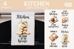 Neutral Kitchen Towel Sublimation