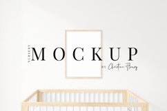 Neutral Nursery Wood Frame Mockup Bundle Product Image 3