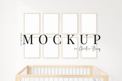 Neutral Nursery Wood Frame Mockup Bundle Product Image 8
