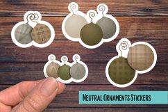 Neutral Ornaments PNG Sticker Pack Product Image 1