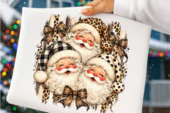 Christmas Santa PNG Retro Santa Claus Product Image 5