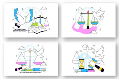 6 International Day of Neutrality Illustration Product Image 2