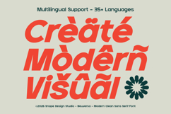 Neuversa - Modern Clean Sans Serif Font Product Image 7