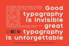 Neuversa - Modern Clean Sans Serif Font Product Image 8