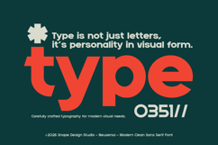 Neuversa - Modern Clean Sans Serif Font Product Image 11