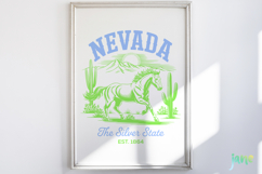 Nevada - Montana - Nebraska - Missouri SVG Product Image 5