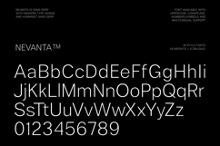Nevanta - Sans Serif Font Product Image 8