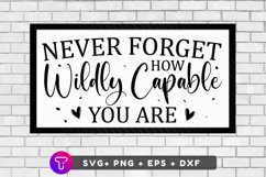 you are strong,wildly capable,but so are you,motivational sticker,feminist sticker,be brave sticker,life is tough decal,sticker quotes,inspirational decals,hydro flask stickers,waterproof stickers,positive quotes,gift for teen girl