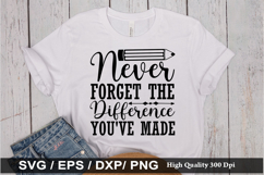 Teacher SVG Design - Teacher T-shirt Design Product Image 4