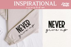 Never Give Up SVG