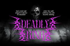 Nevron Sin | Black Metal Typeface Product Image 2