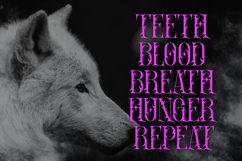 Nevron Sin | Black Metal Typeface Product Image 4